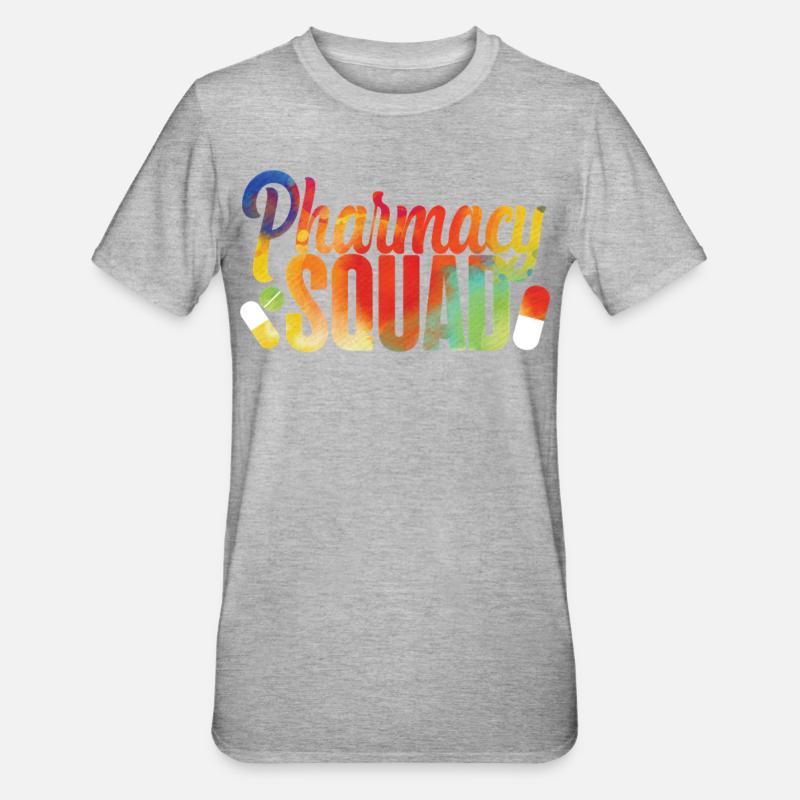 Pharmacy Tech Technician - Unisex Polycotton T-Shirt - heather grey