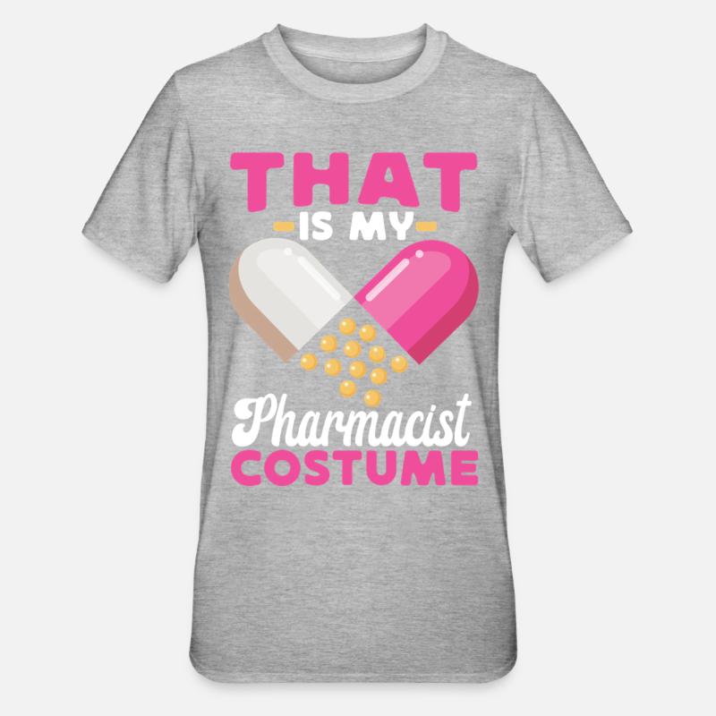 Pharmacy Tech Technician - Unisex Polycotton T-Shirt - heather grey