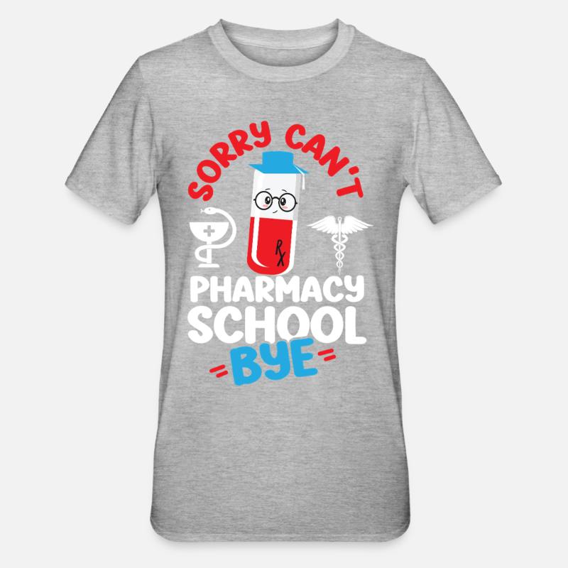 Technicien en pharmacie - T-shirt polycoton Unisexe - gris chiné
