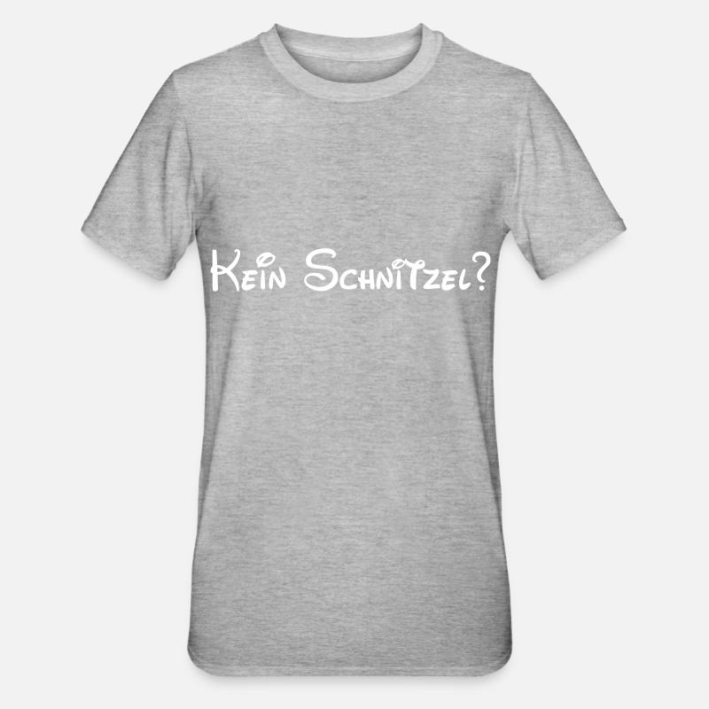 pas de puces - T-shirt polycoton Unisexe - gris chiné