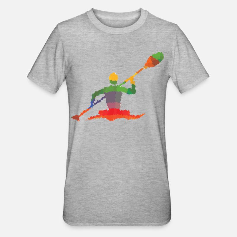 Saint-Kanut - T-shirt polycoton Unisexe - gris chiné