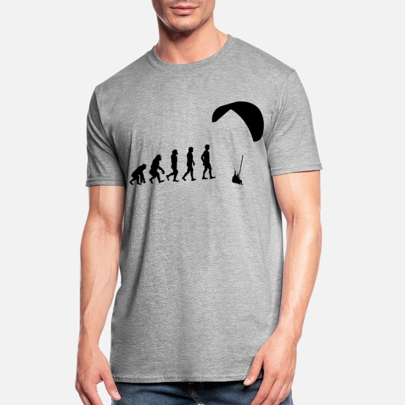 Evolution Gleitschirm Unisex Polycotton T-Shirt