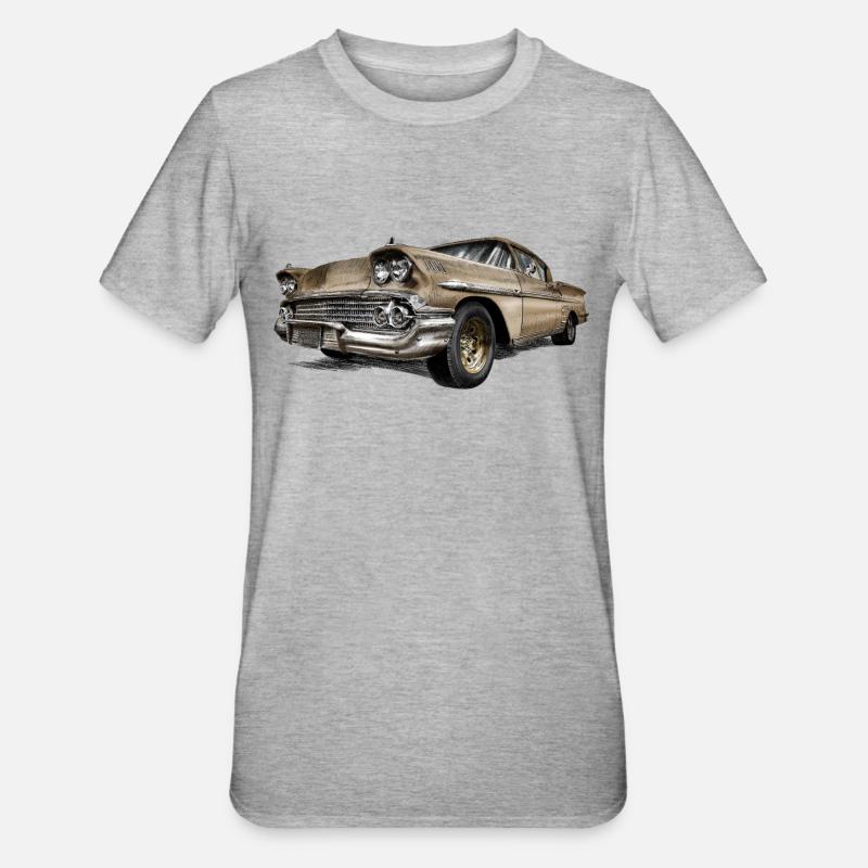 Oldtimer - T-shirt polycoton Unisexe - gris chiné
