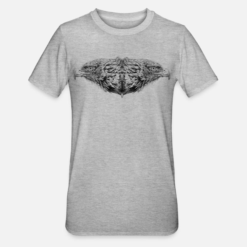 Double eagle - Unisex Polycotton T-Shirt - heather grey