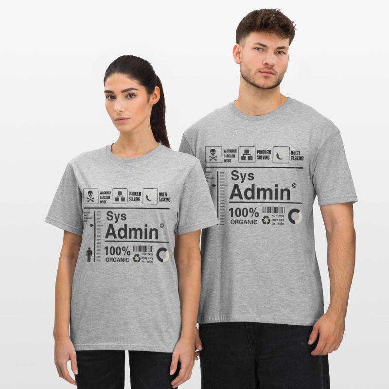 Sys Admin Problem Computer Nerd pc Platine cpu ner Unisex Polycotton T-Shirt