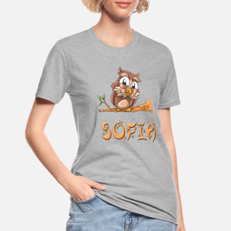 Eule Sofia Unisex Polycotton T-Shirt