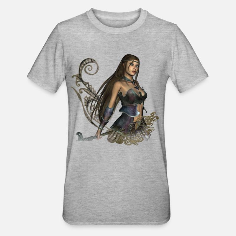 Fée géniale - T-shirt polycoton Unisexe - gris chiné