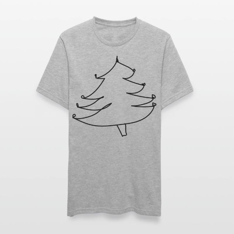 Weihnachtsbaum-Pullover (falscher Weihnachts-Pullover) Unisex Polycotton T-Shirt
