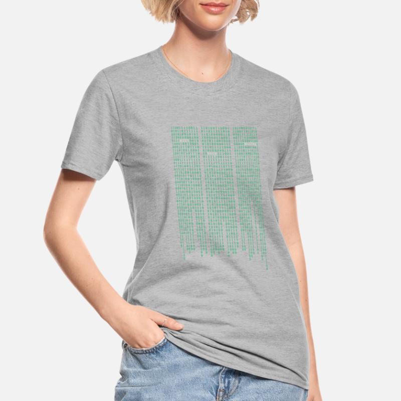 Matrix code Unisex Polycotton T-Shirt