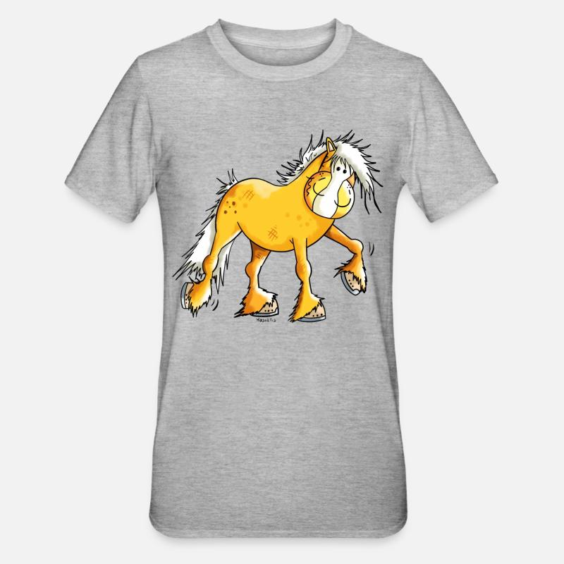 Mignon Haflinger - T-shirt polycoton Unisexe - gris chiné