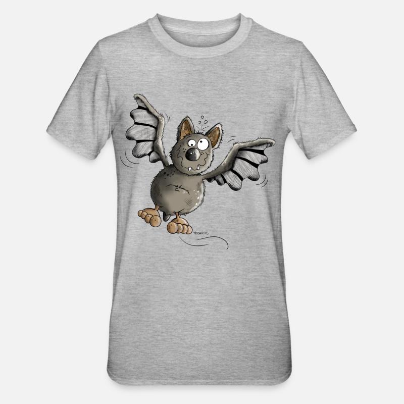 Mignon Batte - T-shirt polycoton Unisexe - gris chiné