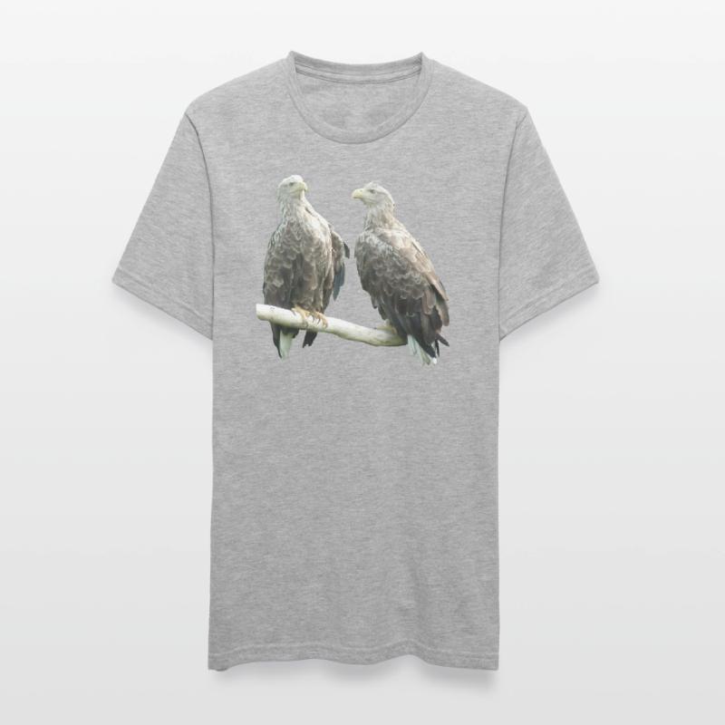 Pygargue à queue blanche T-shirt polycoton Unisexe