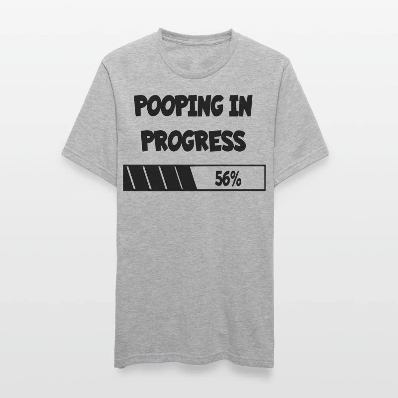 Caca en devenir, progrès * T-shirt polycoton Unisexe