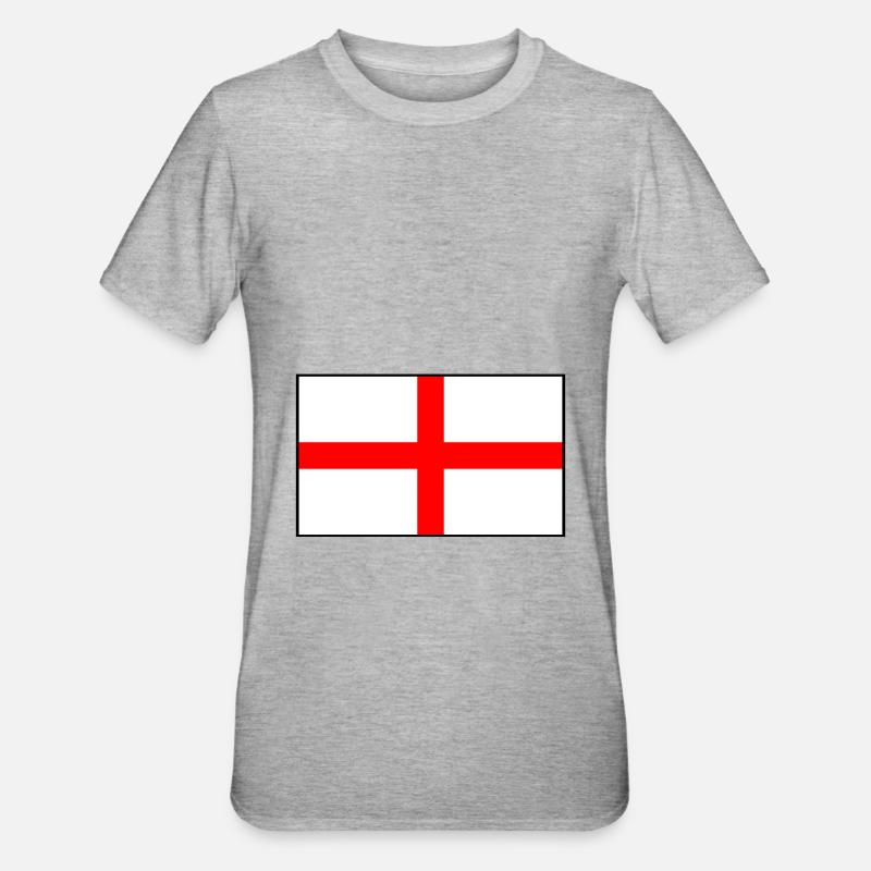 Indicateur d’Angleterre - T-shirt polycoton Unisexe - gris chiné