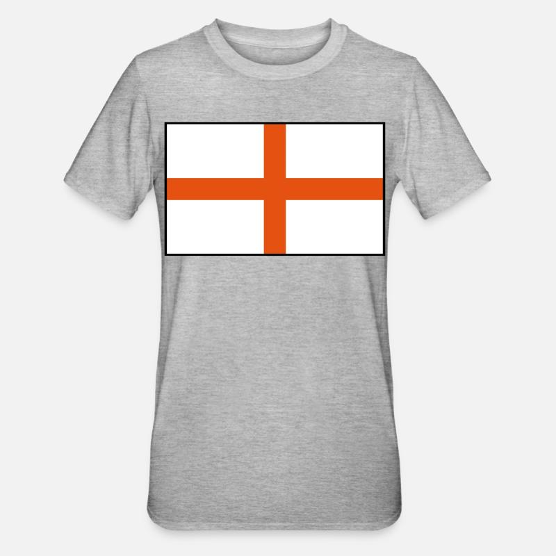 Indicateur d’Angleterre 2 - T-shirt polycoton Unisexe - gris chiné