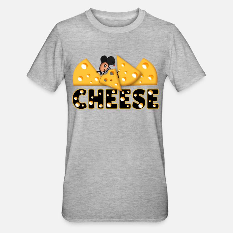 Fromage - T-shirt polycoton Unisexe - gris chiné