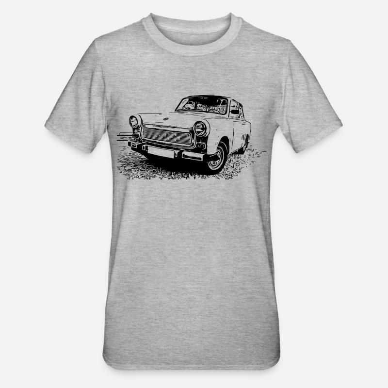  P 601 S - Unisex Polycotton T-Shirt - heather grey