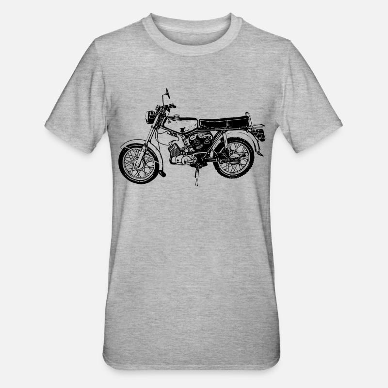 S50 - T-shirt polycoton Unisexe - gris chiné