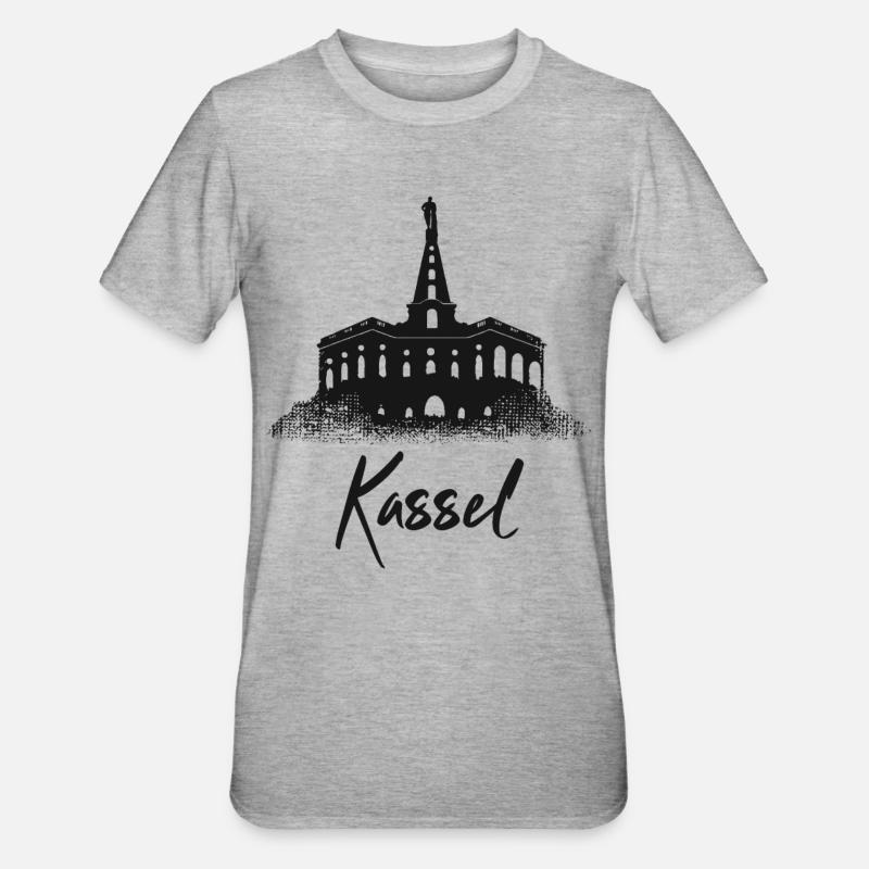 Hercule De Cassel - T-shirt polycoton Unisexe - gris chiné