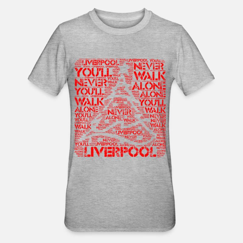 Liverpool - T-shirt polycoton Unisexe - gris chiné
