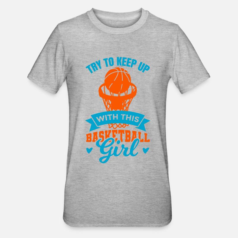 Basketteur - T-shirt polycoton Unisexe - gris chiné