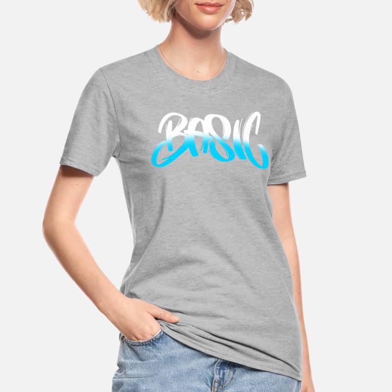 Dégradé de graffiti BASIC T-shirt polycoton Unisexe