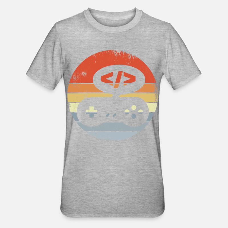 Game Designer - Unisex Polycotton T-Shirt - heather grey