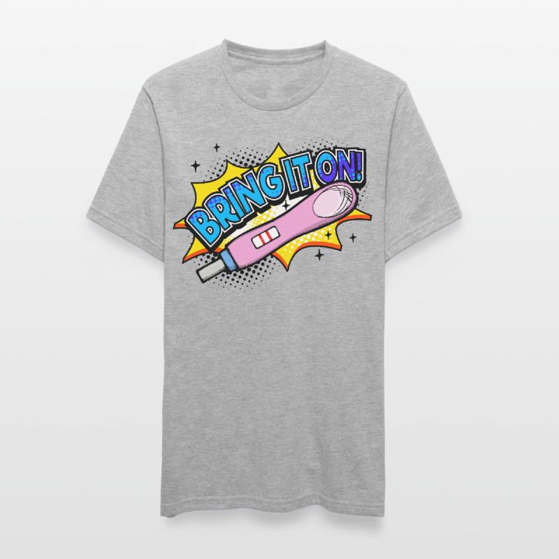 Déclaration de grossesse mère bébé T-shirt polycoton Unisexe