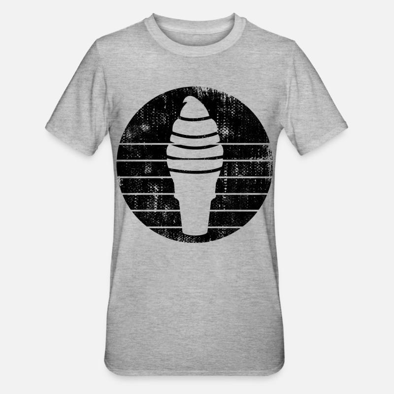 Cornet - T-shirt polycoton Unisexe - gris chiné