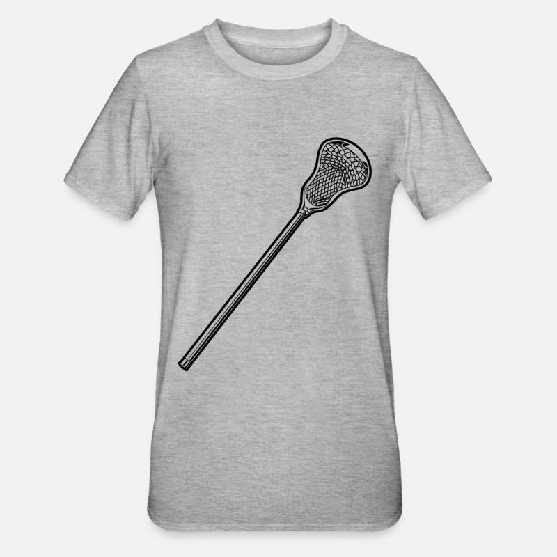 Bâtons de crosse - T-shirt polycoton Unisexe - gris chiné