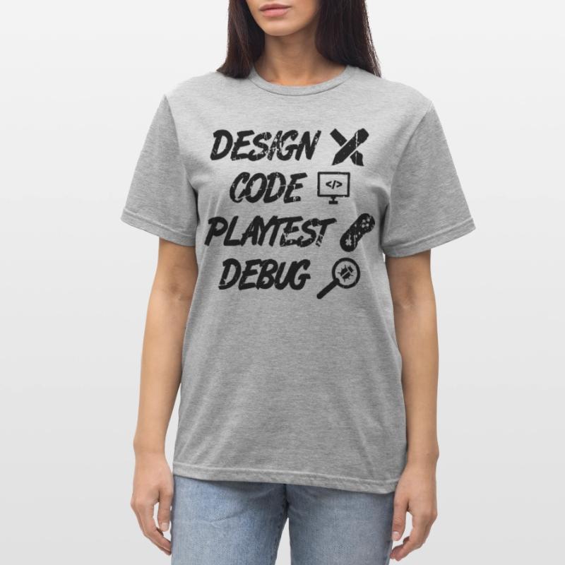 Design Code Playtest Debug Unisex Polycotton T-Shirt