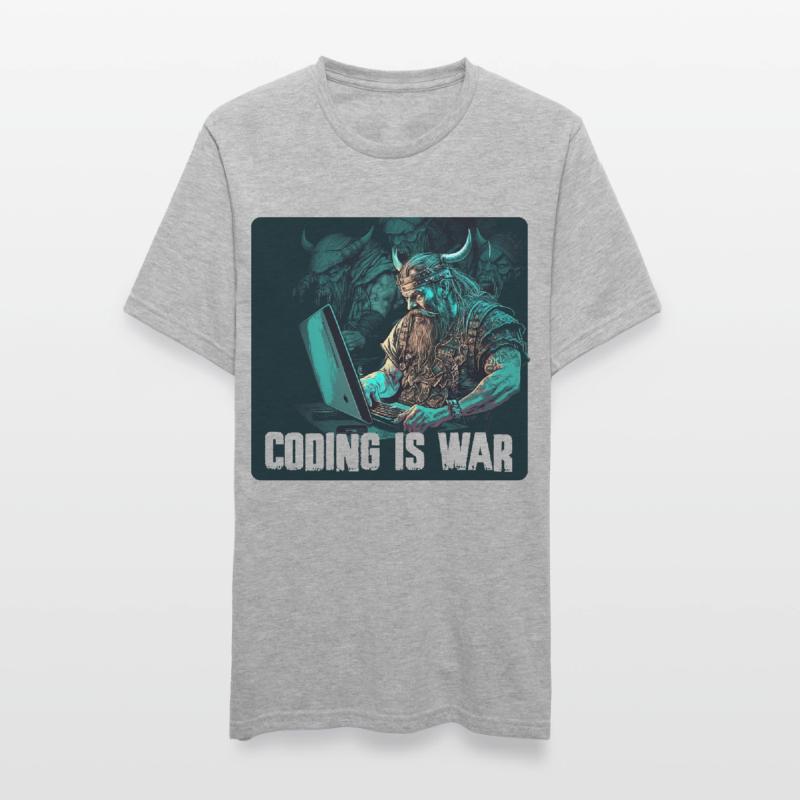 Programming Vikings Unisex Polycotton T-Shirt