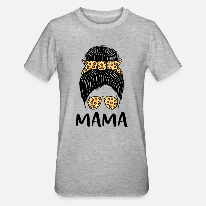 Meilleure maman de tous les temps - T-shirt polycoton Unisexe - gris chiné