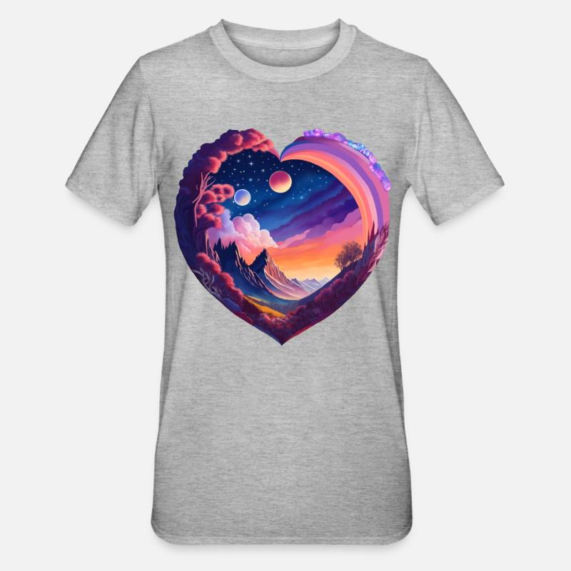 Le Songe d’une nuit d’été - T-shirt polycoton Unisexe - gris chiné