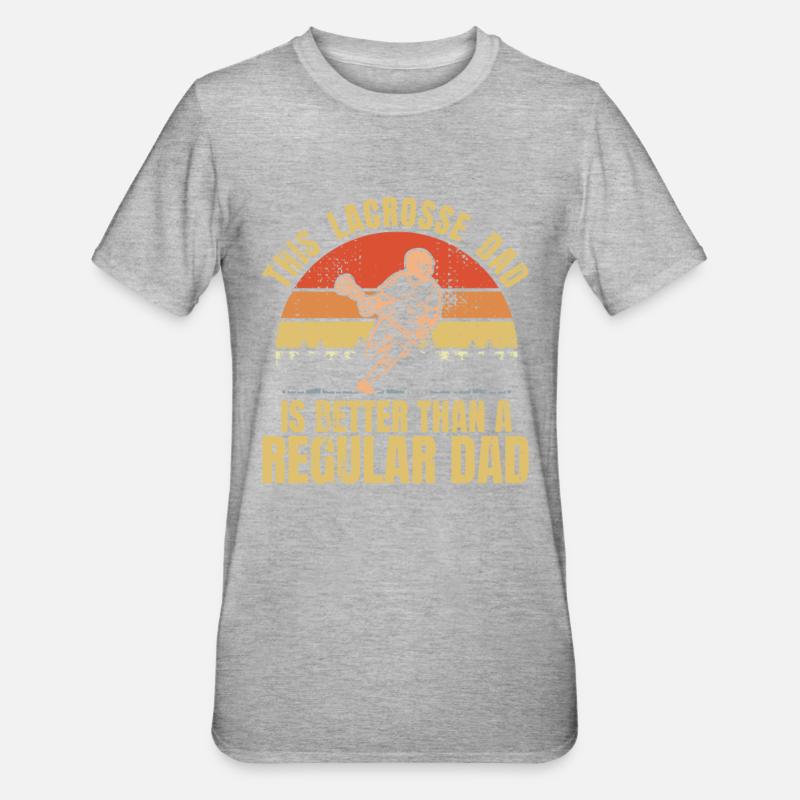 Père de crosse - T-shirt polycoton Unisexe - gris chiné