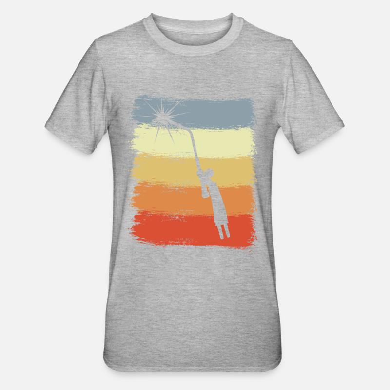 Electronic welding - Unisex Polycotton T-Shirt - heather grey