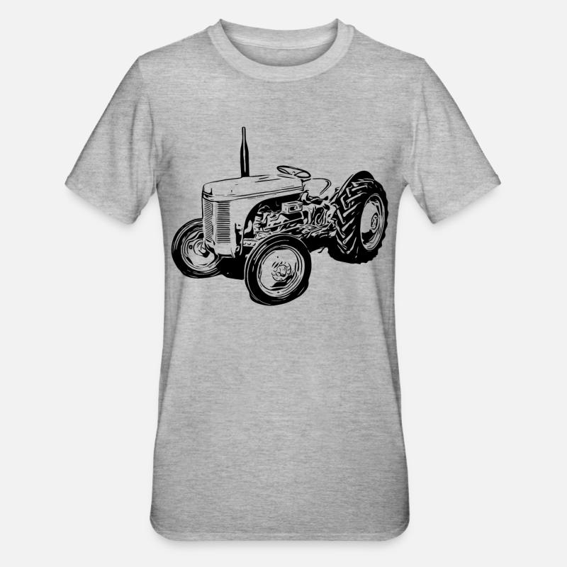 Stéphanie - T-shirt polycoton Unisexe - gris chiné