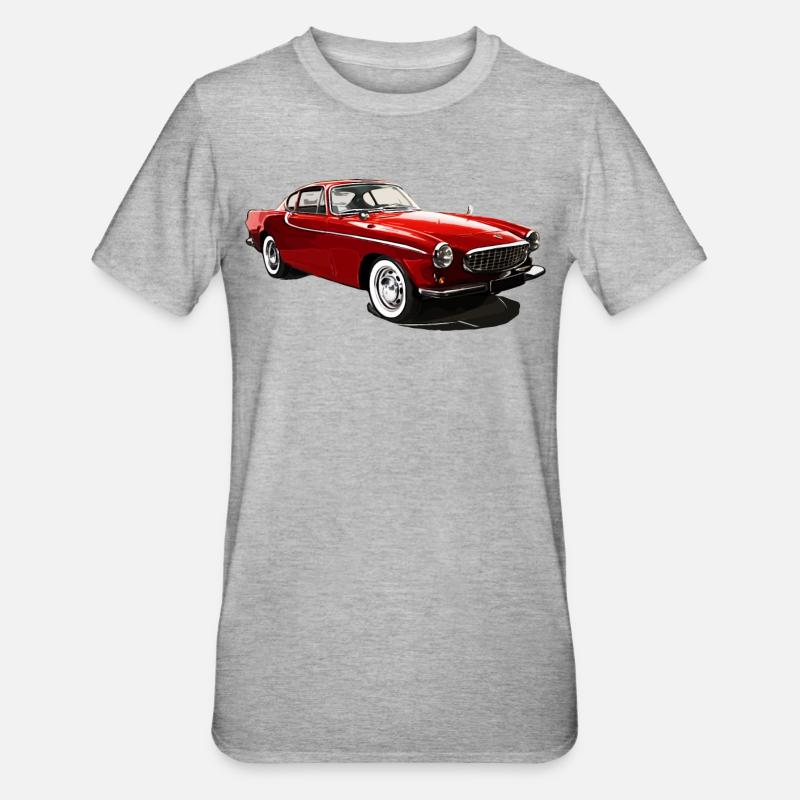 Oldtimer P1800 - T-shirt polycoton Unisexe - gris chiné
