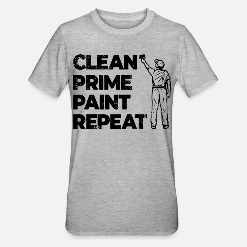 Painter Workflow - Unisex Polycotton T-Shirt - heather grey