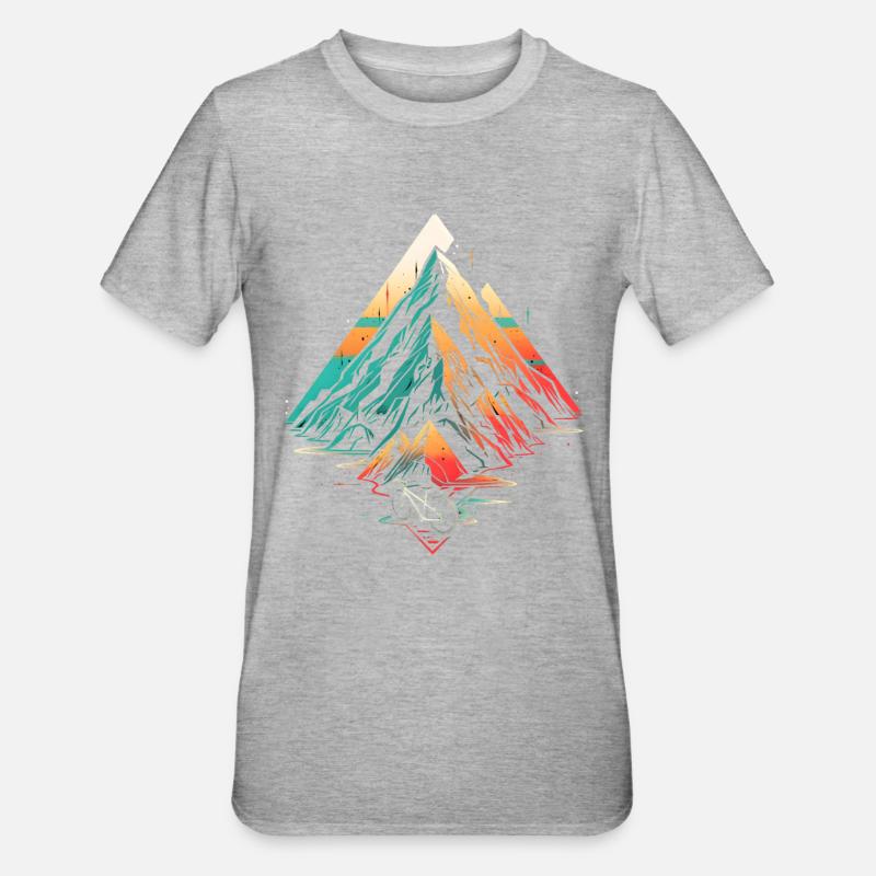 VTT Steamwave - T-shirt polycoton Unisexe - gris chiné