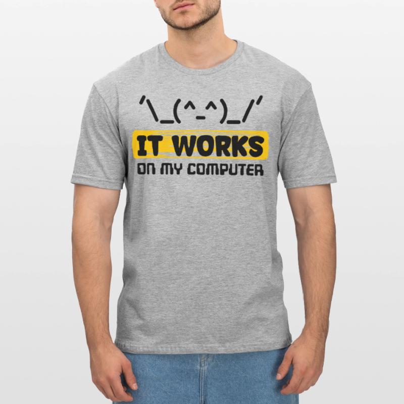 Coden Skripting Computerfreak Developer Statement Unisex Polycotton T-Shirt