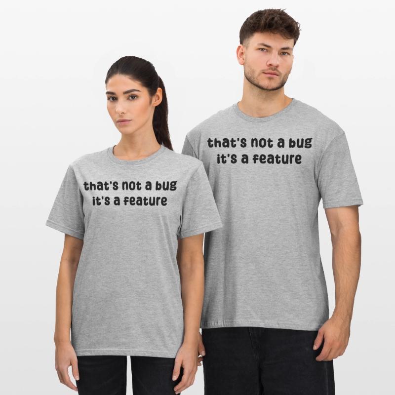 Developer Geek Bugs Code Informatik Statement Unisex Polycotton T-Shirt