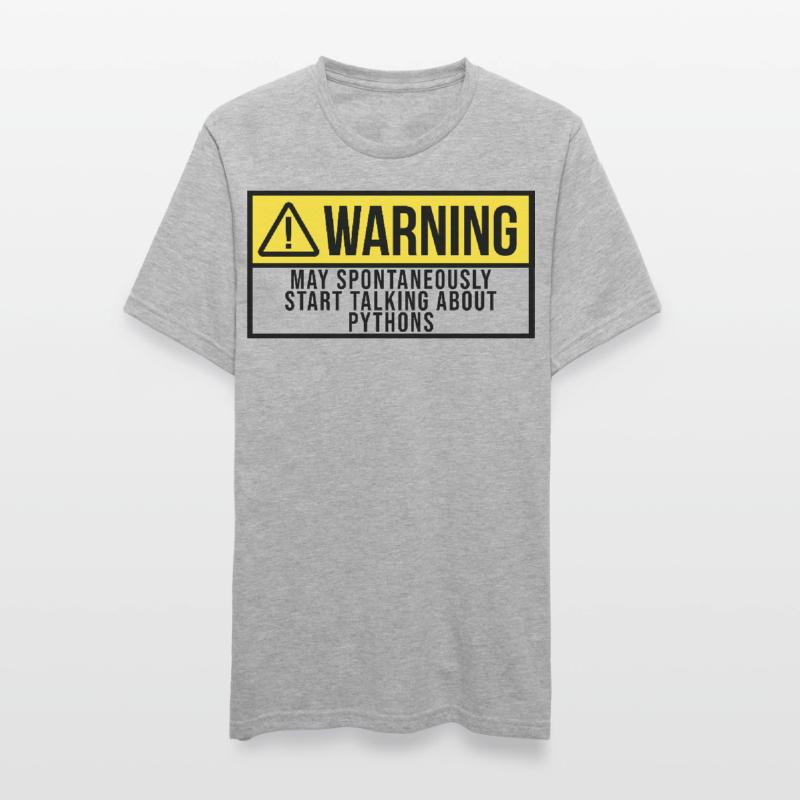 Python Unisex Polycotton T-Shirt