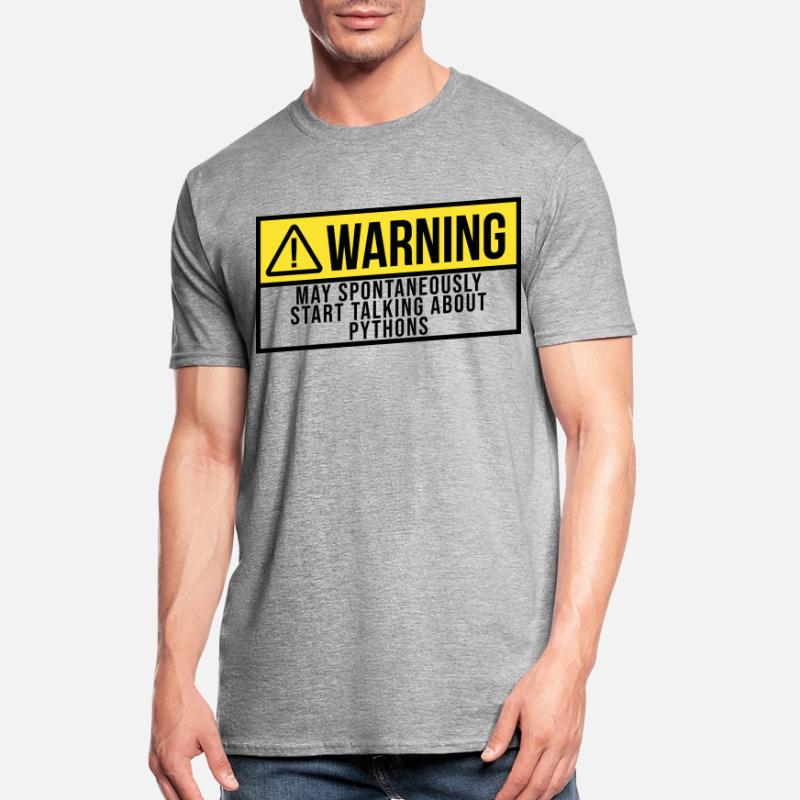 Python Unisex Polycotton T-Shirt