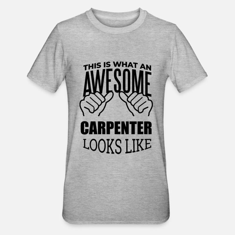 Zimmermann - Unisex Polycotton T-Shirt - Grau meliert