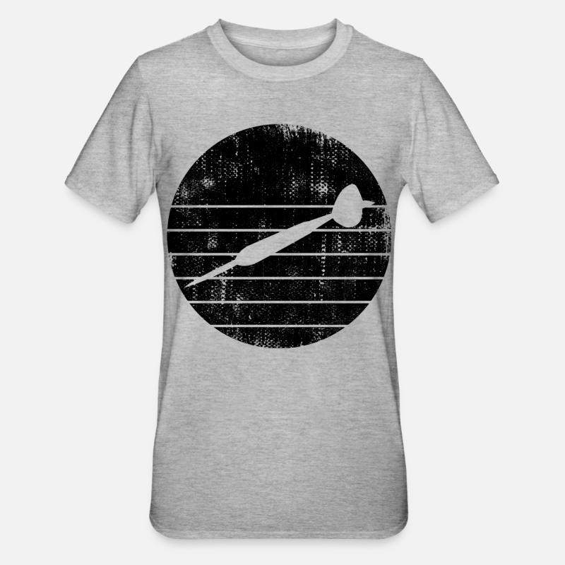 Dard - T-shirt polycoton Unisexe - gris chiné