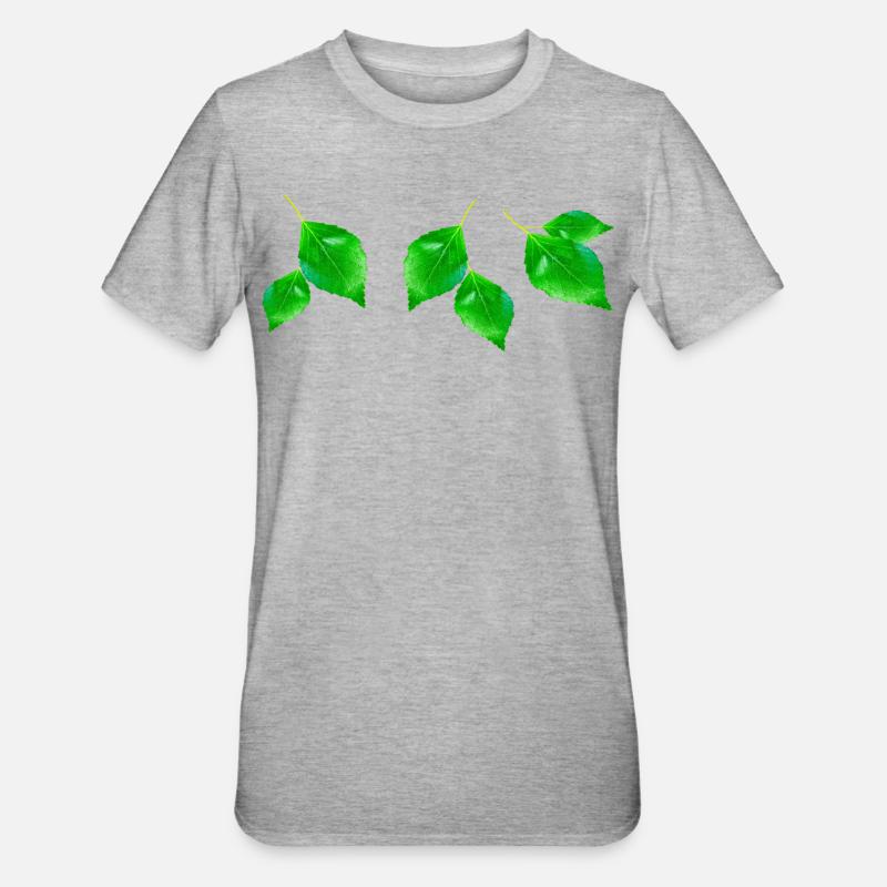 BIRCH || - Unisex Polycotton T-Shirt - heather grey