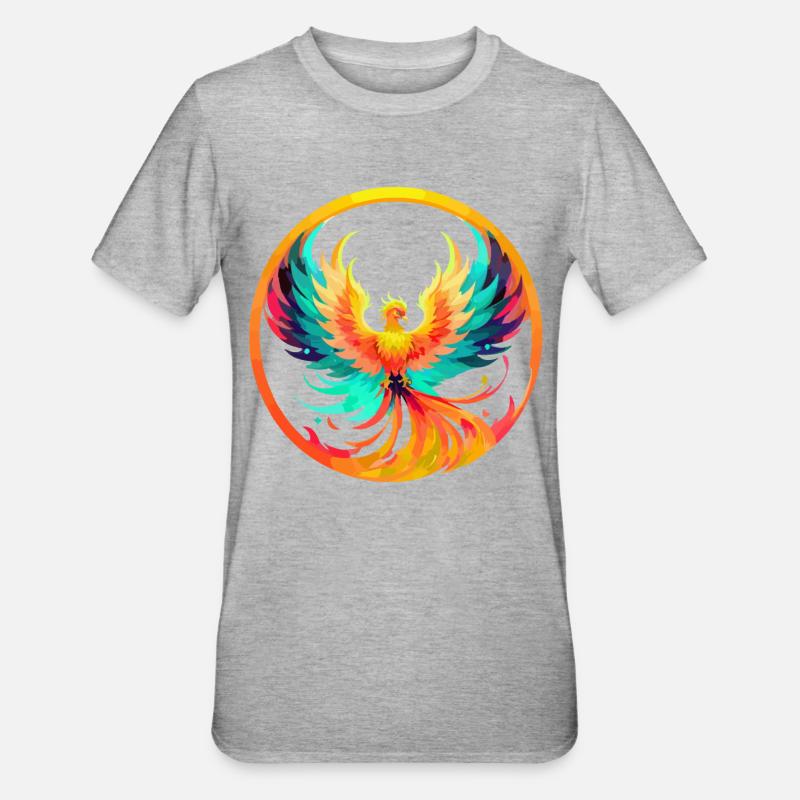 Phoenix Phönix - T-shirt polycoton Unisexe - gris chiné
