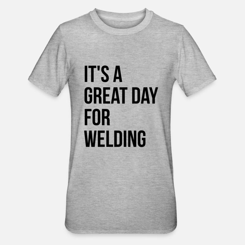 soudure - T-shirt polycoton Unisexe - gris chiné
