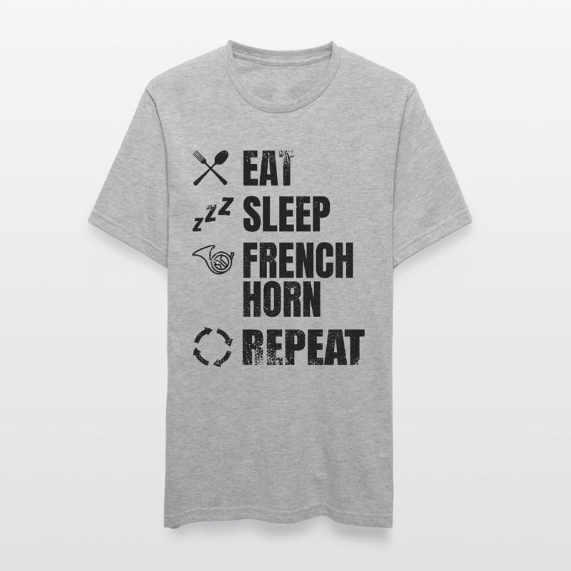 Routine du corniste T-shirt polycoton Unisexe